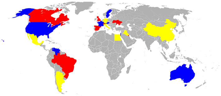 Luntz Global - World Map